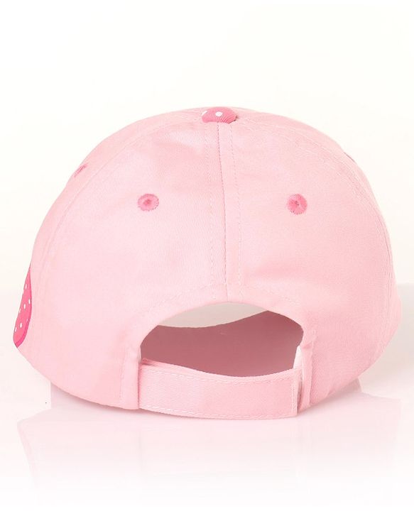 Babyhug Cotton Disney Minnie Mouse  Printed  Baseball Cap Pink Pro - Diameter 15cm