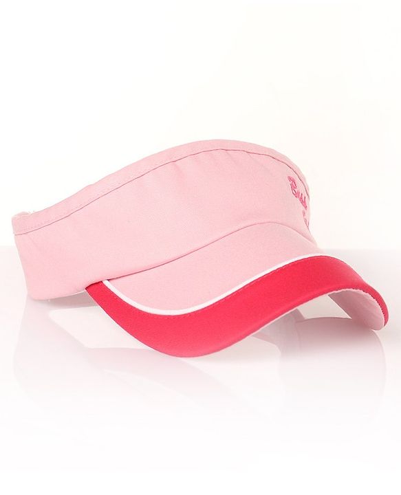 Babyhug Cotton Text Printed Baseball Cap Pink - Circumference 54 cm