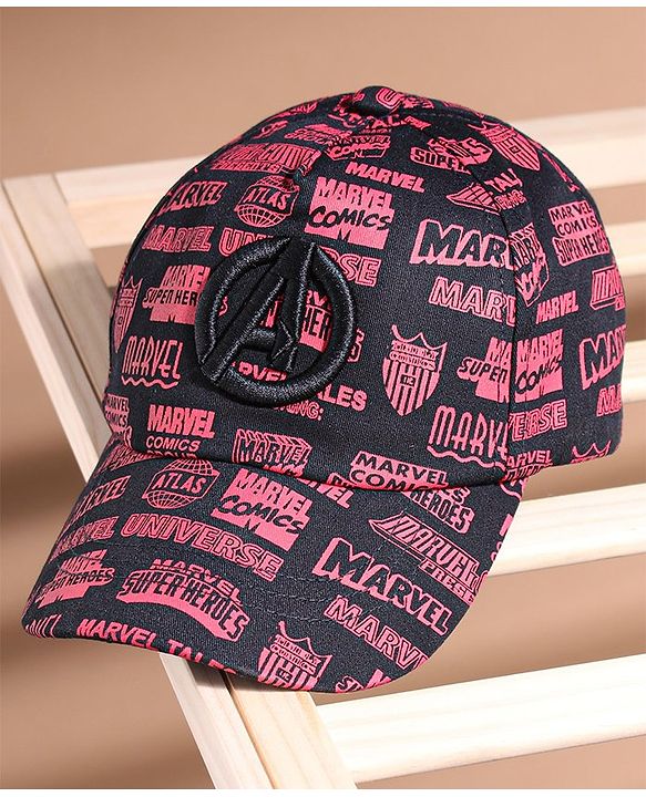 Pine Kids Avengers Print Baseball Cap - Circumference 49 cm