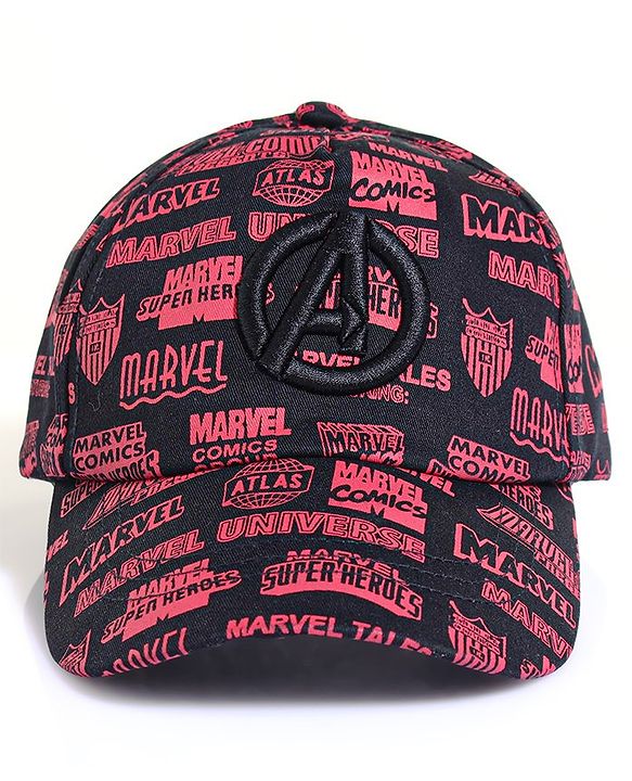 Pine Kids Avengers Print Baseball Cap - Circumference 49 cm