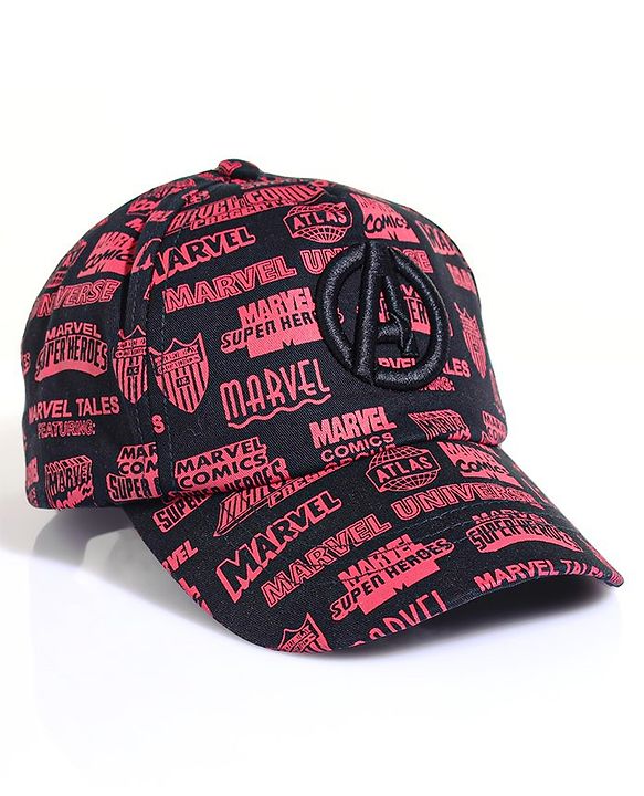 Pine Kids Avengers Print Baseball Cap - Circumference 49 cm