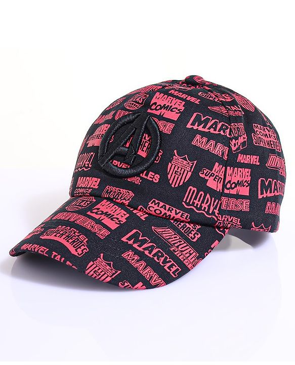 Pine Kids Avengers Print Baseball Cap - Circumference 49 cm