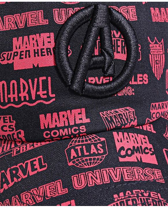 Pine Kids Avengers Print Baseball Cap - Circumference 49 cm