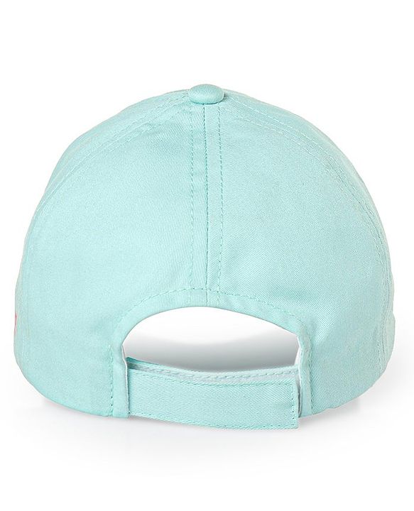 Babyhug Cotton Disney Minnie Mouse Print Baseball Cap Mint Green - Circmference 53 cm