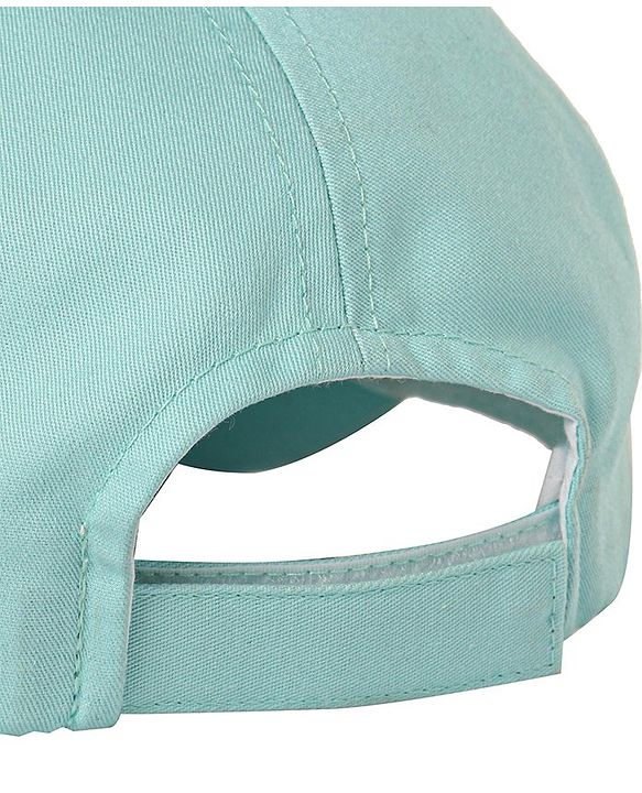 Babyhug Cotton Disney Minnie Mouse Print Baseball Cap Mint Green - Circmference 53 cm