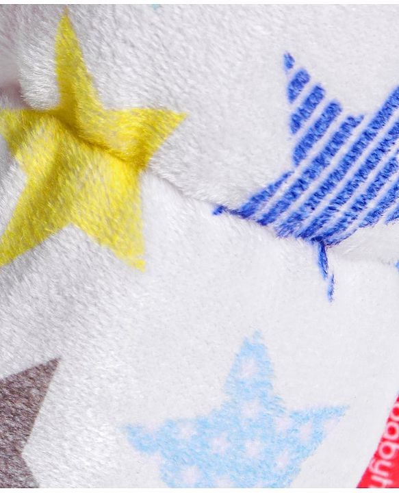 Babyhug Feeding Bottle Cover Star Print Pack of 2 Blue - Fits Upto 200 ml Bottle