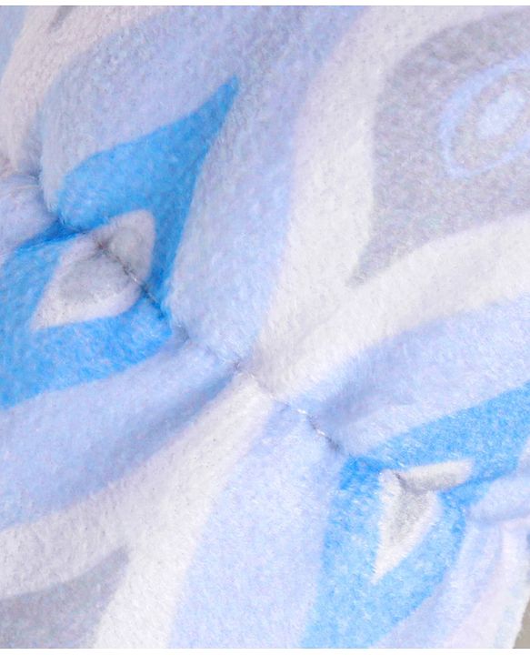 Babyhug Feeding Bottle Cover Star Print Pack of 2 Blue - Fits Upto 200 ml Bottle