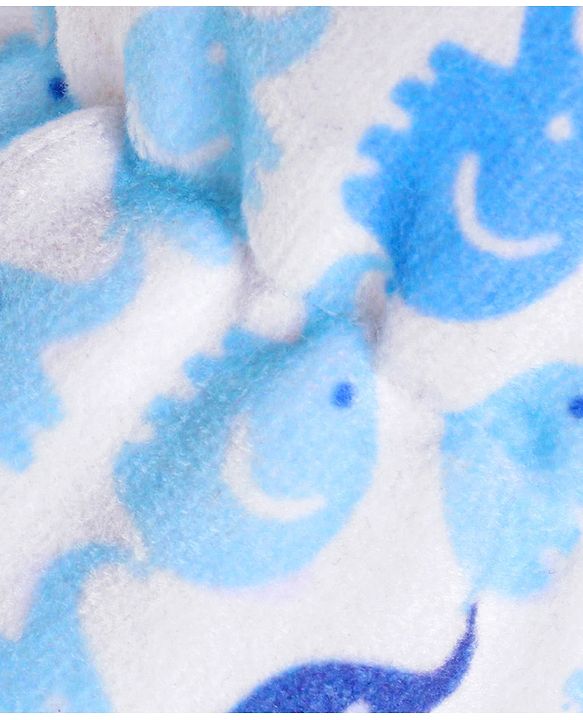 Babyhug Feeding Bottle Cover Star Print Pack of 2 Blue - Fits Upto 200 ml Bottle