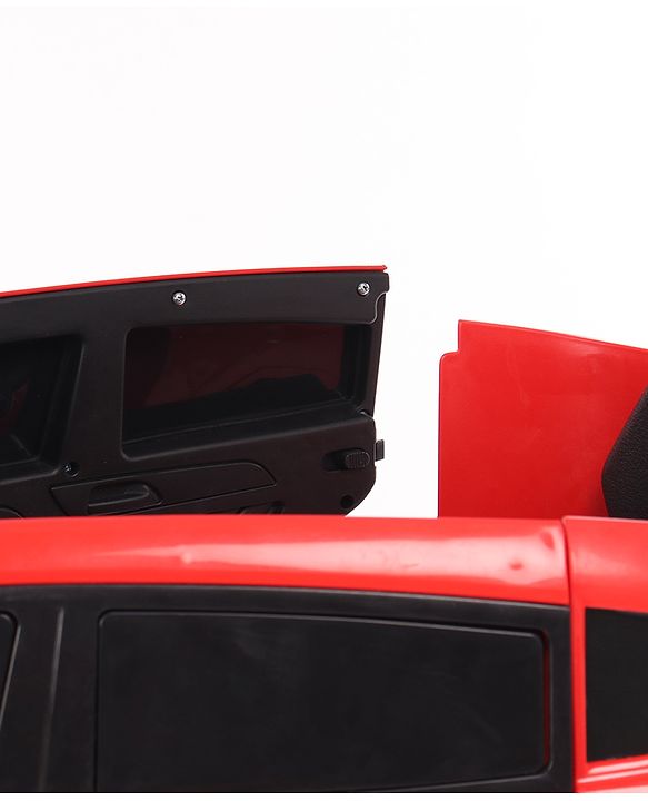 Babyhug Battery Operated Electrical Suv Ride On Jeep With Remote Control Music & Lights - Red