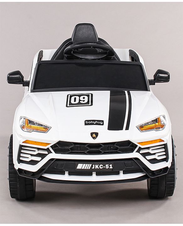 Babyhug Battery Operated Electrical Suv Ride On Jeep With Remote Control Music & Lights - Red