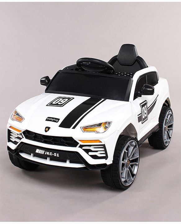 Babyhug Battery Operated Electrical Suv Ride On Jeep With Remote Control Music & Lights - Red