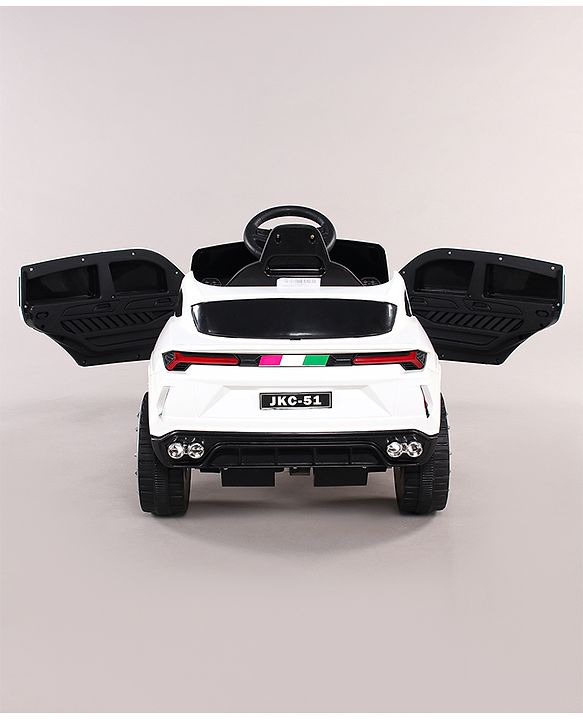 Babyhug Battery Operated Electrical Suv Ride On Jeep With Remote Control Music & Lights - Red