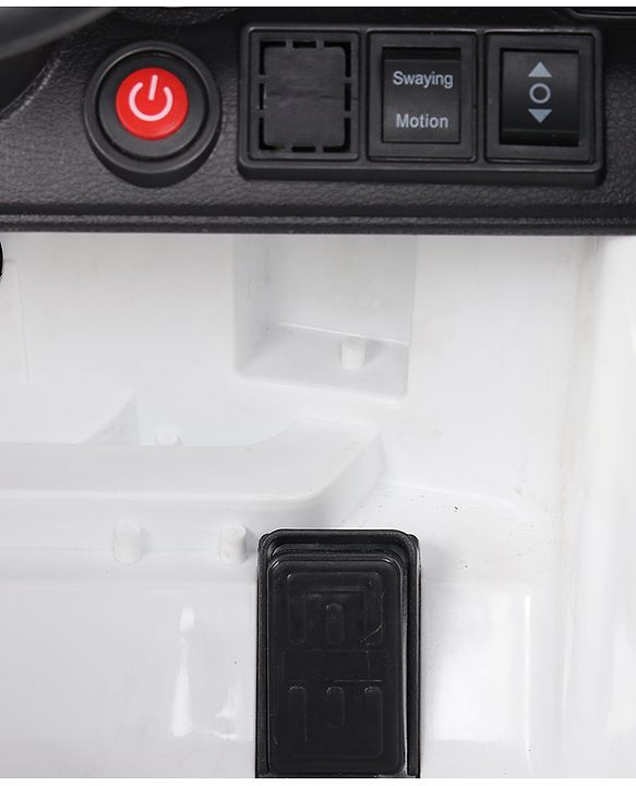 Babyhug Battery Operated Electrical Suv Ride On Jeep With Remote Control Music & Lights - Red