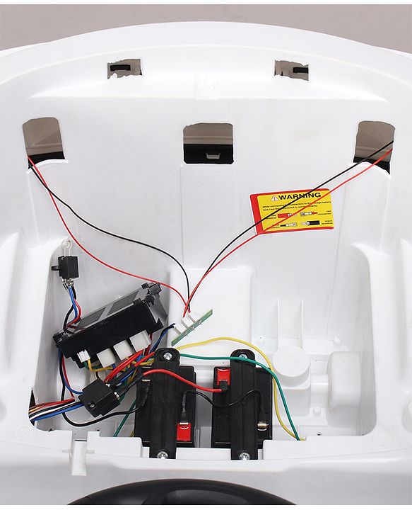 Babyhug Battery Operated Electrical Suv Ride On Jeep With Remote Control Music & Lights - Red