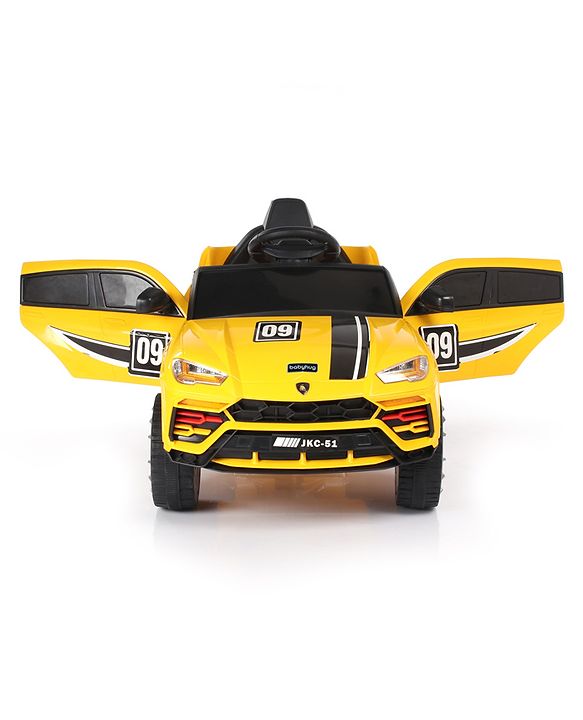 Babyhug Battery Operated Electrical Suv Ride On Jeep With Remote Control Music & Lights - Red