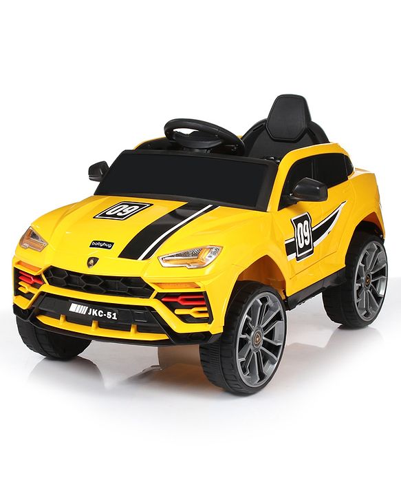 Babyhug Battery Operated Electrical Suv Ride On Jeep With Remote Control Music & Lights - Red