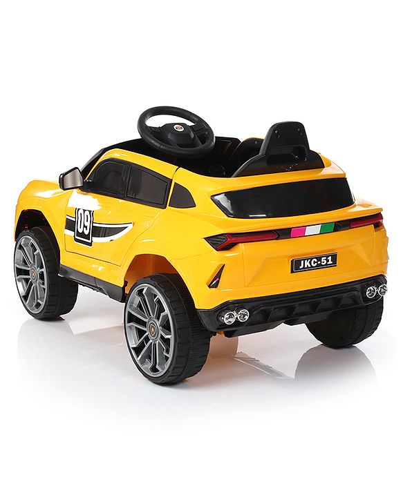 Babyhug Battery Operated Electrical Suv Ride On Jeep With Remote Control Music & Lights - Red