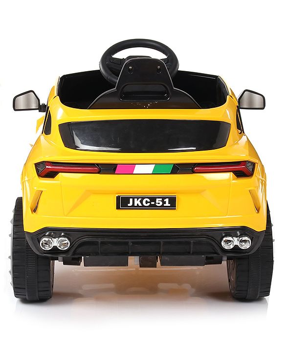 Babyhug Battery Operated Electrical Suv Ride On Jeep With Remote Control Music & Lights - Red