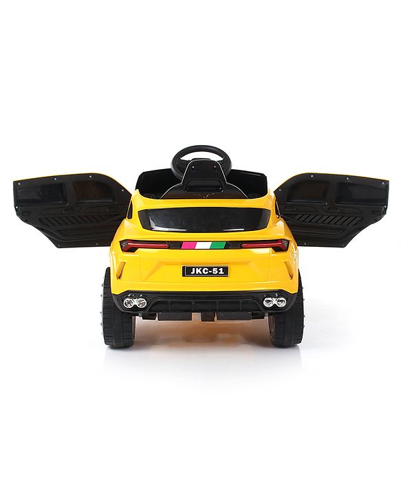 Babyhug Battery Operated Electrical Suv Ride On Jeep With Remote Control Music & Lights - Red