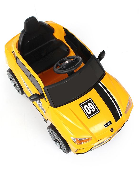 Babyhug Battery Operated Electrical Suv Ride On Jeep With Remote Control Music & Lights - Red