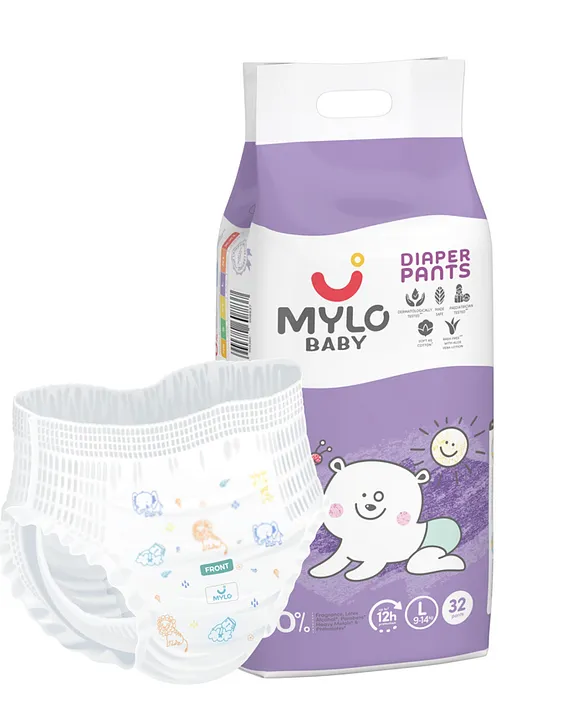 Chu Chu Pants System Baby Diapers (L Size) (8-15kg) (4Pcs) : Chu.Chu |  Rokomari.com