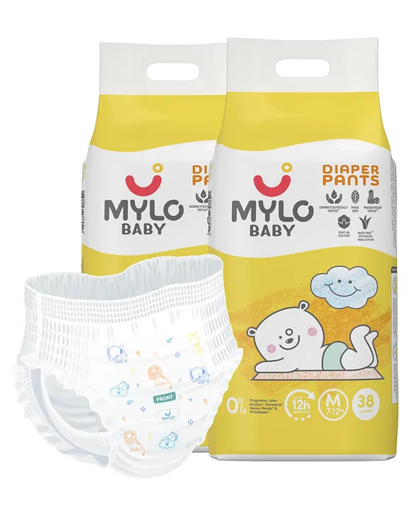 MamyPoko Pants Extra Absorb Baby Diaper, Medium size , 52 pants –  Caresupp.in