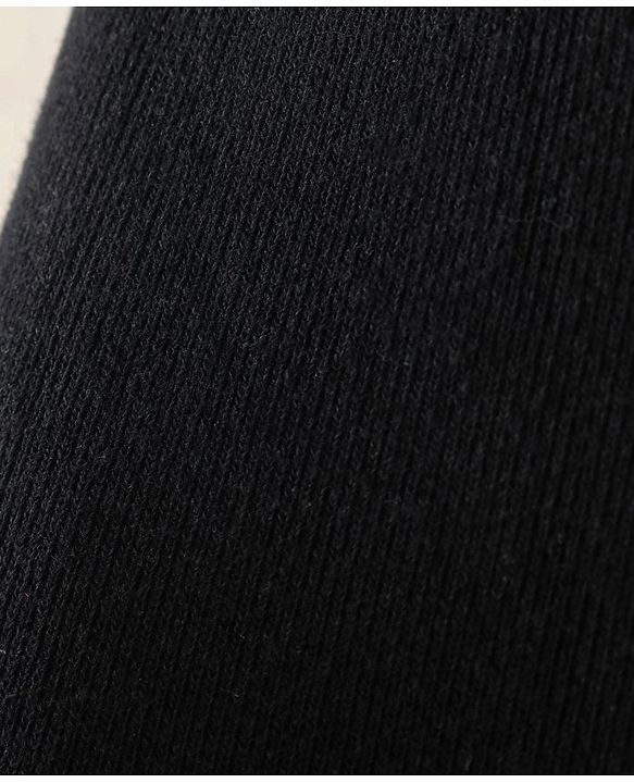 Cutewalk by Babyhug Anti Bacterial Solid Color Footed Tights - Black