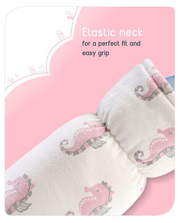 Babyhug 100% Cotton Premium Feeding Bottle Cover with Sherpa Lining Vehicle Print - Fits Upto 200 ml Bottle