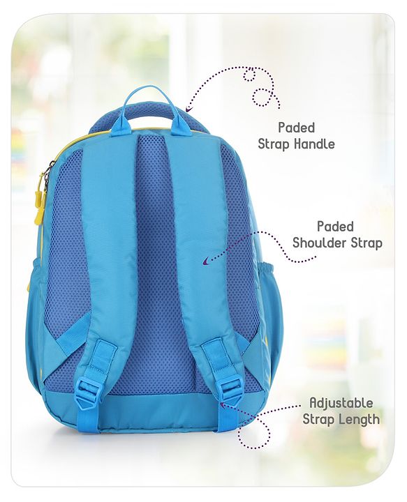 Babyhug School Backpack Mermaid Purple - 15.5 Inches
