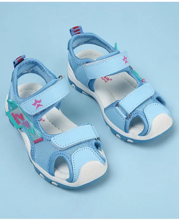 Buy Women Blue Casual Sandals Online | SKU: 33-350-45-36-Metro Shoes
