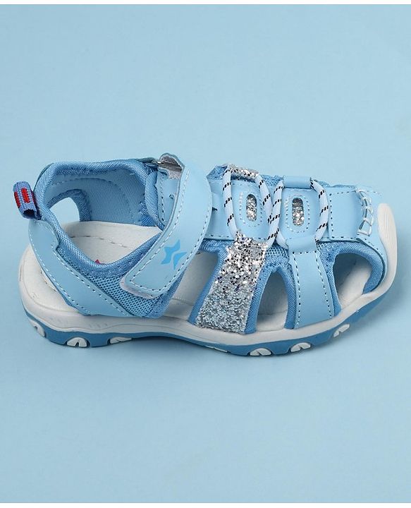 Cute Walk by Babyhug Velcro Closure Sandals - Purple