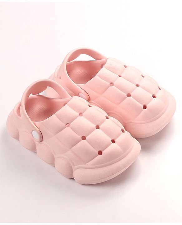 Cute Walk by Babyhug Slip On Clogs Cube Design Design - Pink