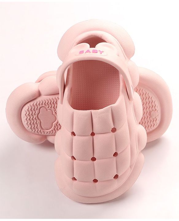 Cute Walk by Babyhug Slip On Clogs Cube Design Design - Pink