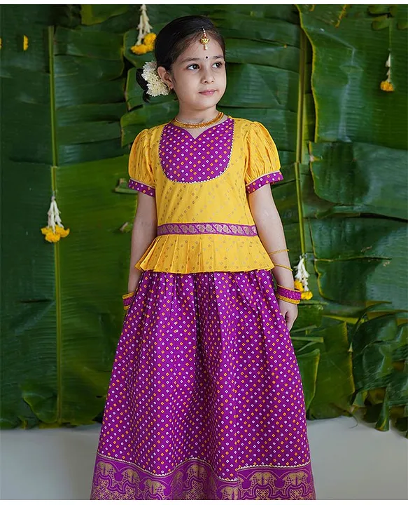 Red Pleated Lehenga Choli With Sequin Work