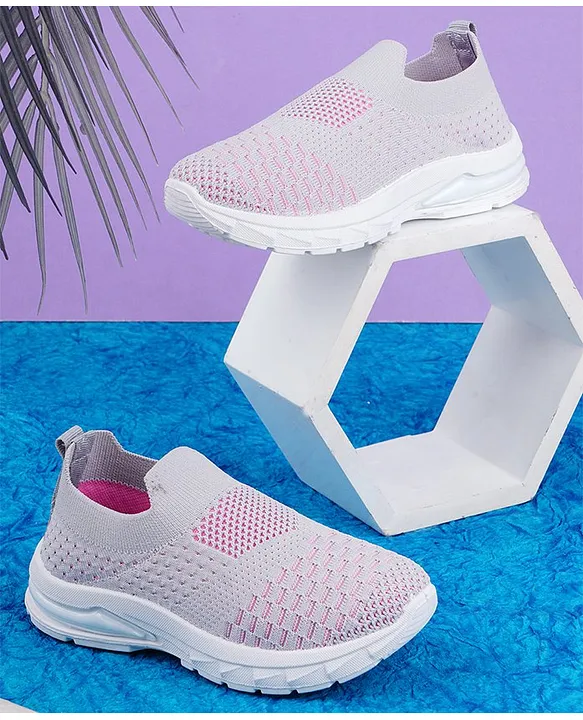 Rimocy Plus Size 46 Breathable Mesh Platform Sneakers Women Slip on Soft  Ladies Casual Running Shoes
