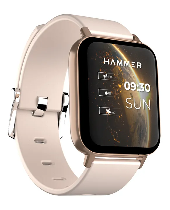 Hammer Pulse 3.0 Bluetooth Calling Smartwatch With Multiple Watch Faces Pink info