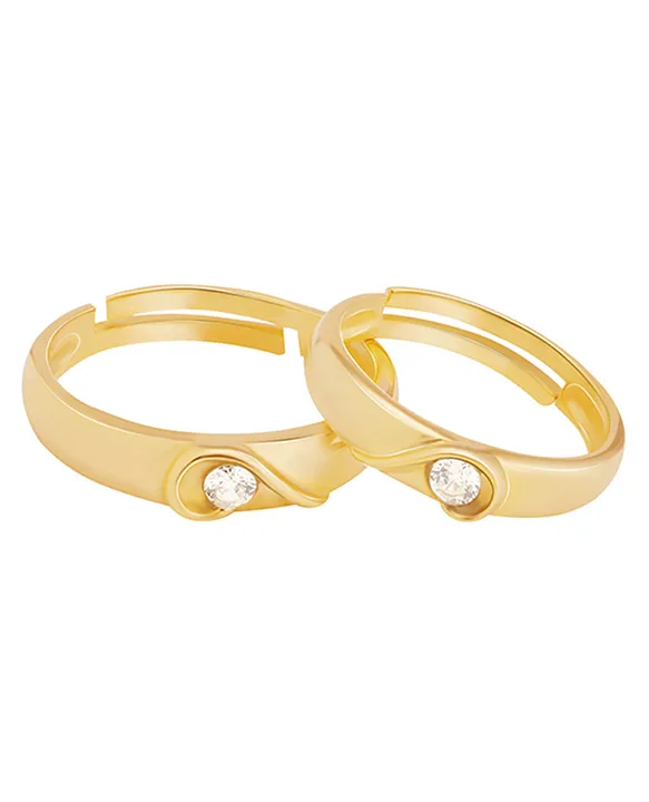 Matching Couple Rings Set - Eleganzia Jewelry