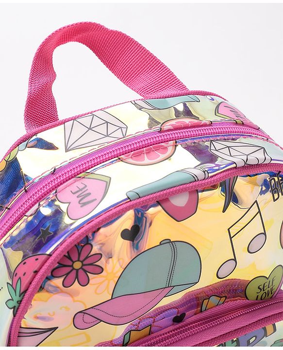 Babyhug Free Size Fashion Backpack Multicolor (Print May Vary)