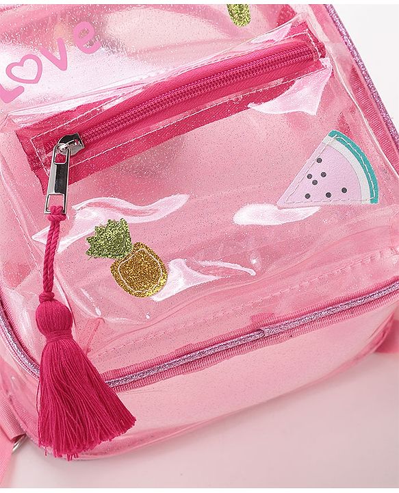 Babyhug Fashion Backpacks - Light Pink