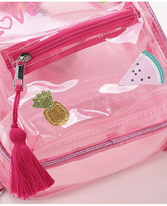Babyhug Fashion Backpacks - Light Pink
