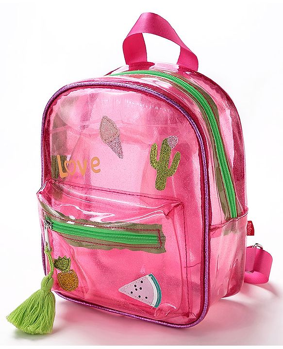 Babyhug Fashion Backpacks - Light Pink