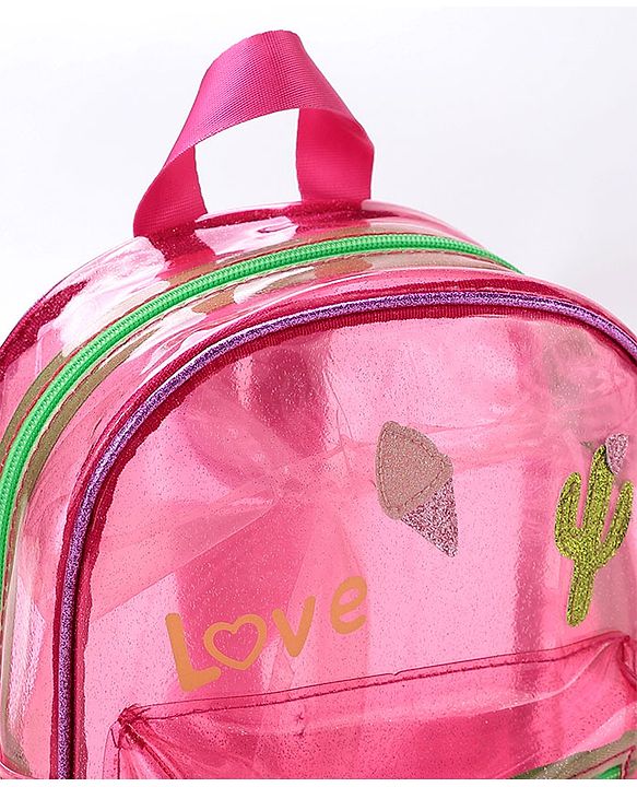 Babyhug Fashion Backpacks - Light Pink