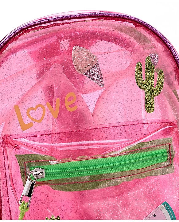 Babyhug Fashion Backpacks - Light Pink