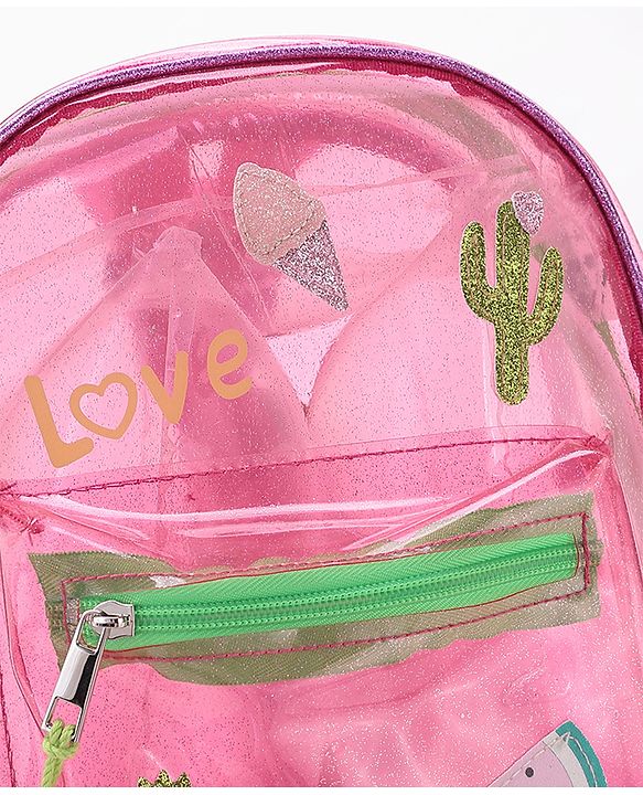 Babyhug Fashion Backpacks - Light Pink