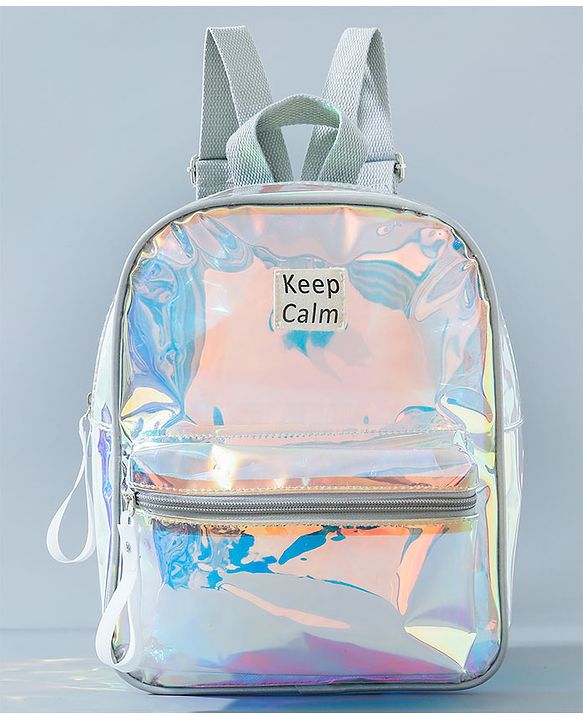 Babyhug Fashion Backpack - Silver
