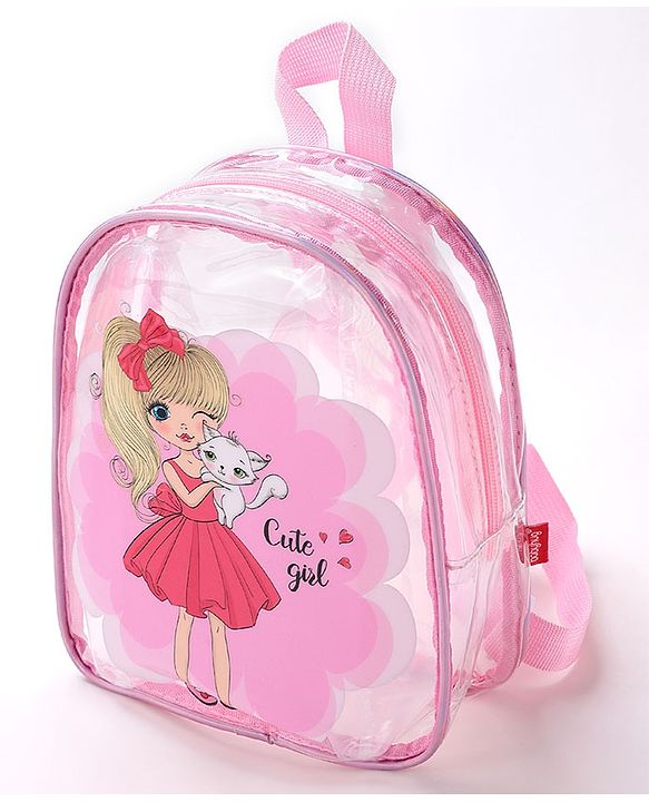 Babyhug Free Size Fashion Backpack - Pink