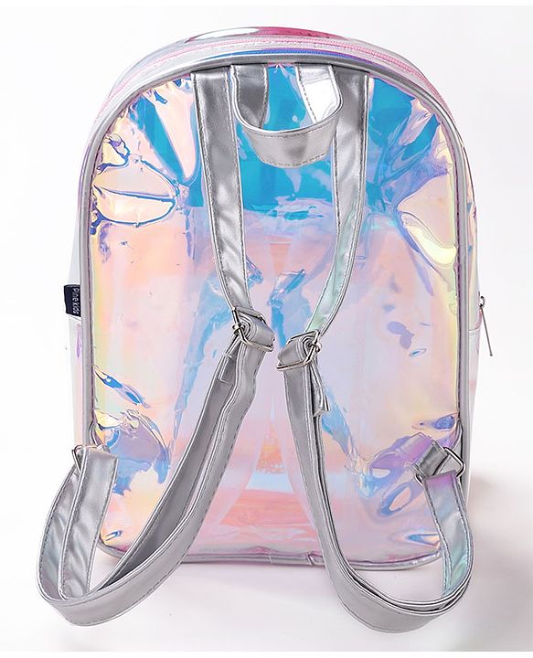 Pine Kids Free Size Fashion Backpack - Sliver