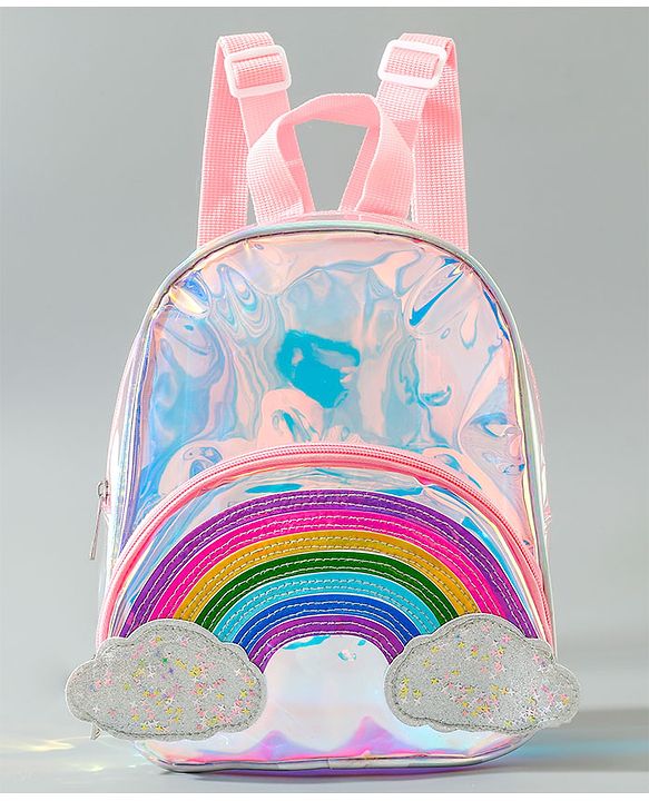 Babyhug Rainbow Design Fashion Backpack - Multicolour