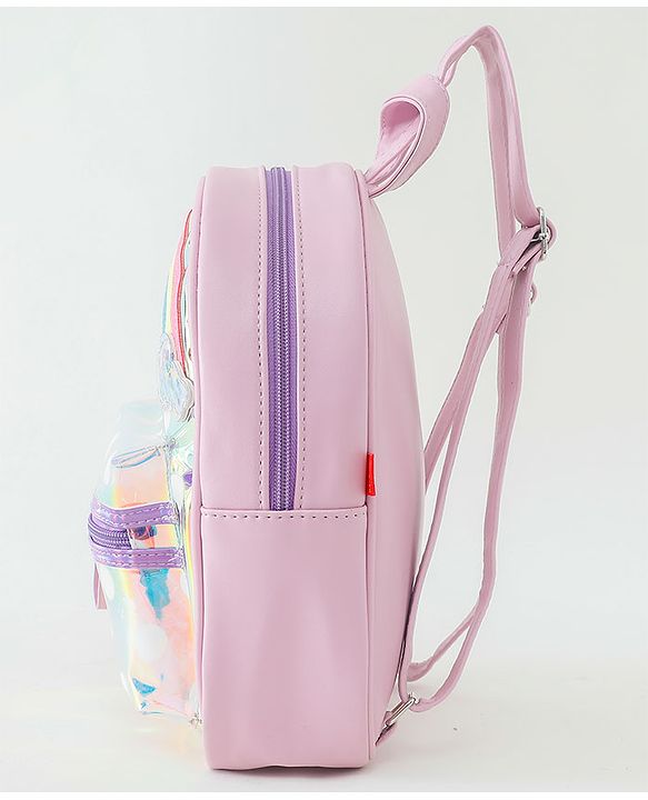 Babyhug Rainbow design Fashion Backpack - Purple