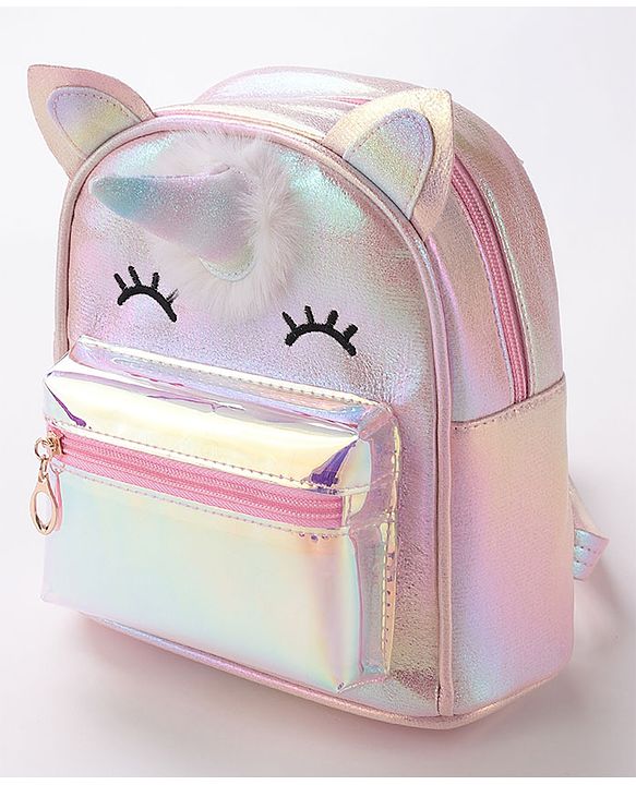 Babyhug Fashion Backpacks Free Size- Peach